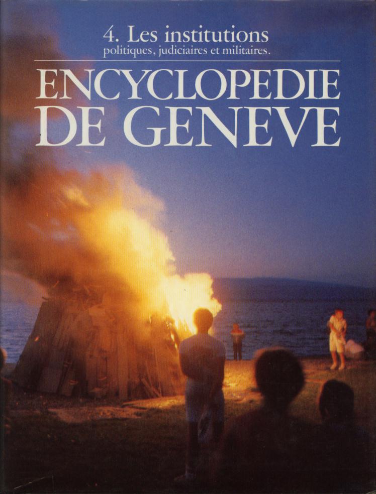 encyclopédie de genève les institutions
